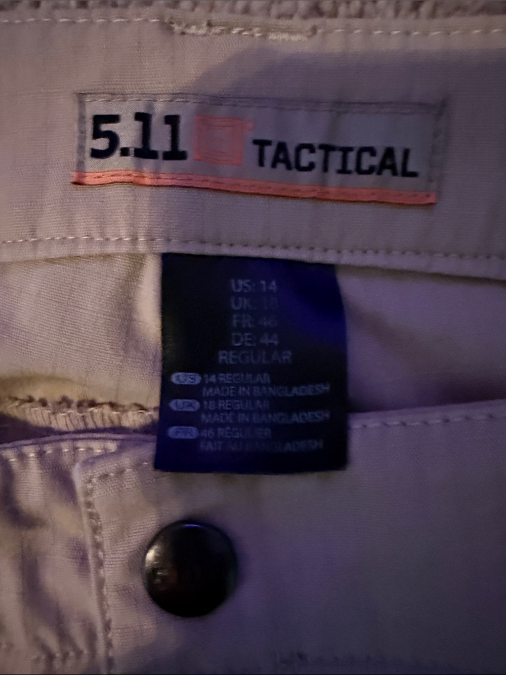 5.11 Tactical Women’s Cargo Pants - Picture 3 of 4